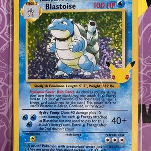 Blastoise Pokemon Celebrations